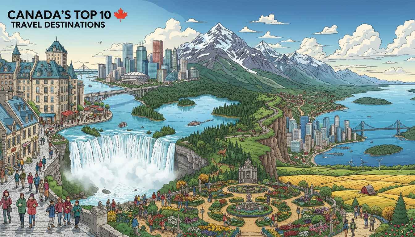 top ten places to visit in canada