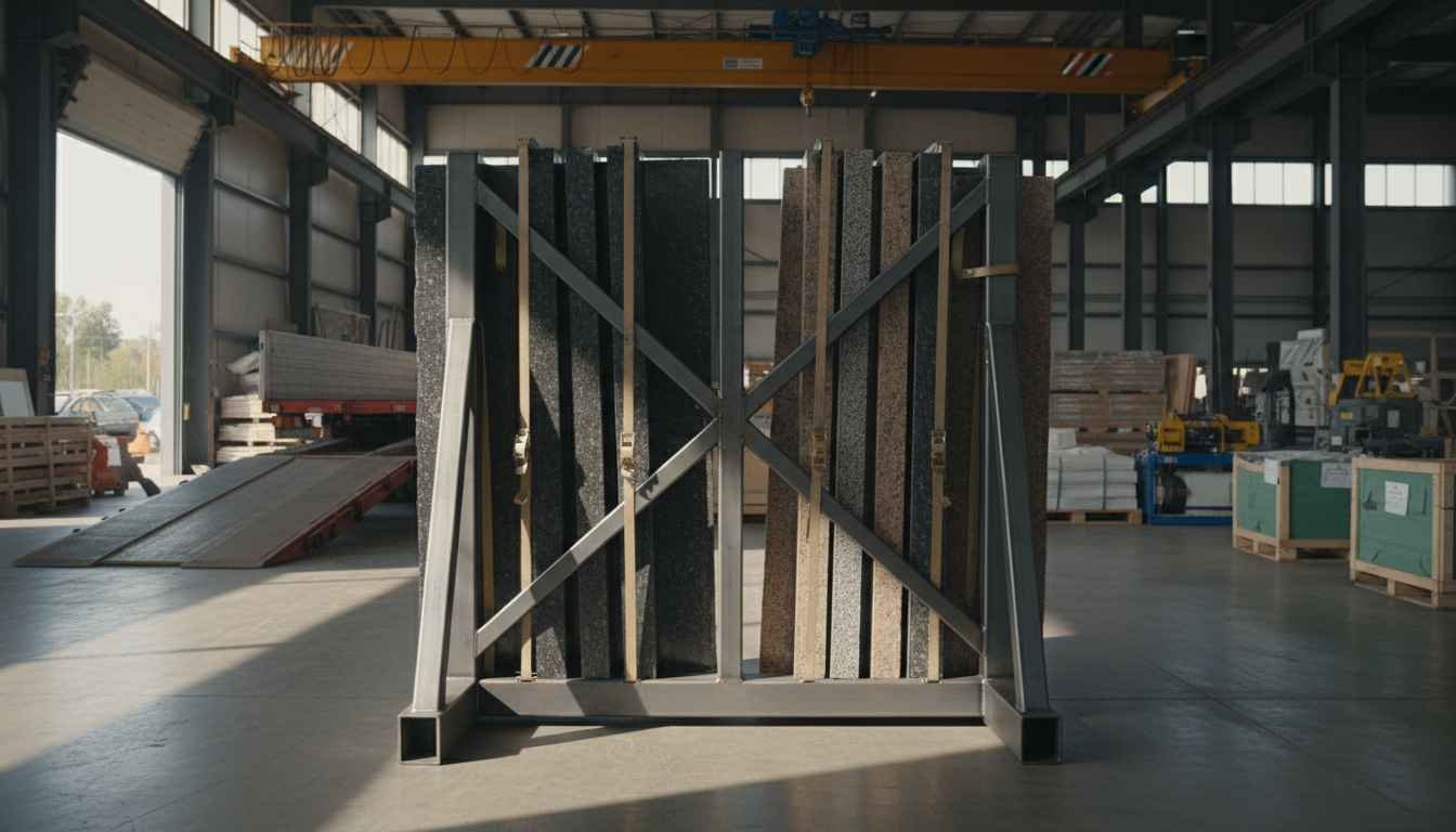a frames for granite transport